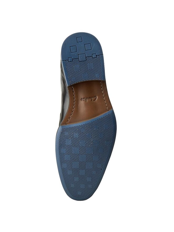 Clarks Туфлі Clarks Prangley Walk 261232547 Чорний