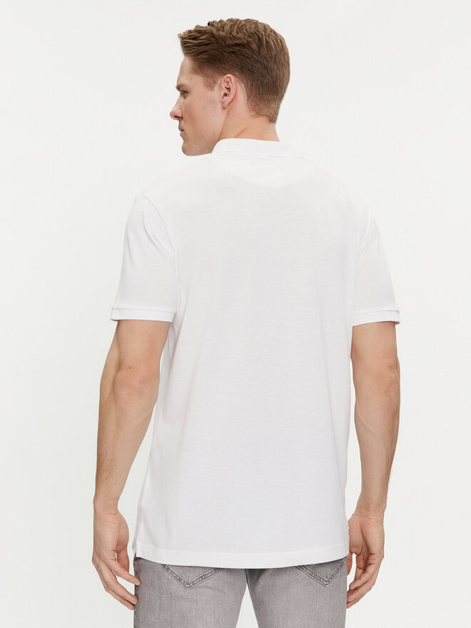Brave Soul Brave Soul Poloshirt MPS-131TOKITA Weiß Straight Fit