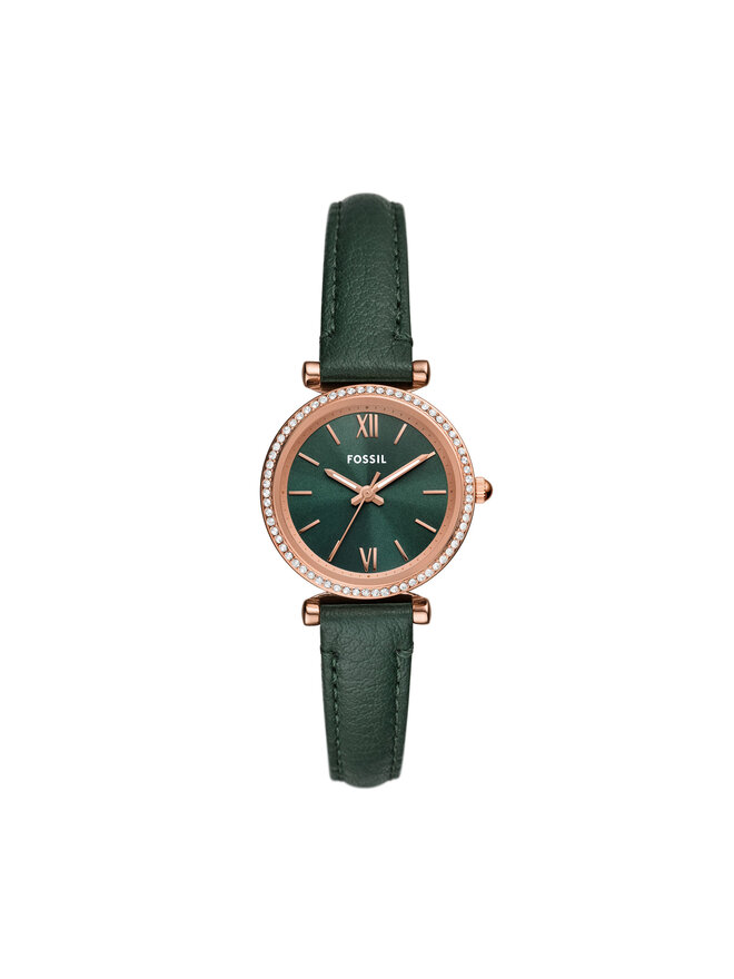Fossil Zegarek Fossil Carlie ES5370 Różowe złoto