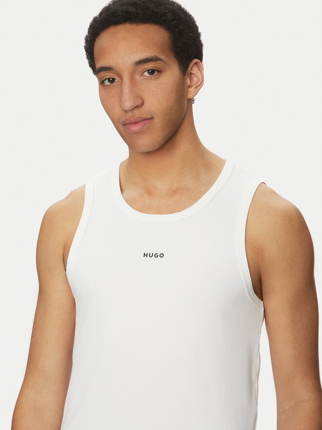 HUGO HUGO Tank top Dapota 50542089 Λευκό Slim Fit
