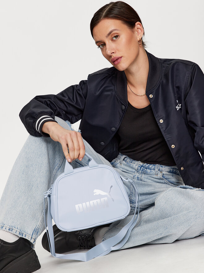 Handtasche Puma Core Up Boxy X-Body 079484 02 Blau | eschuhe.de