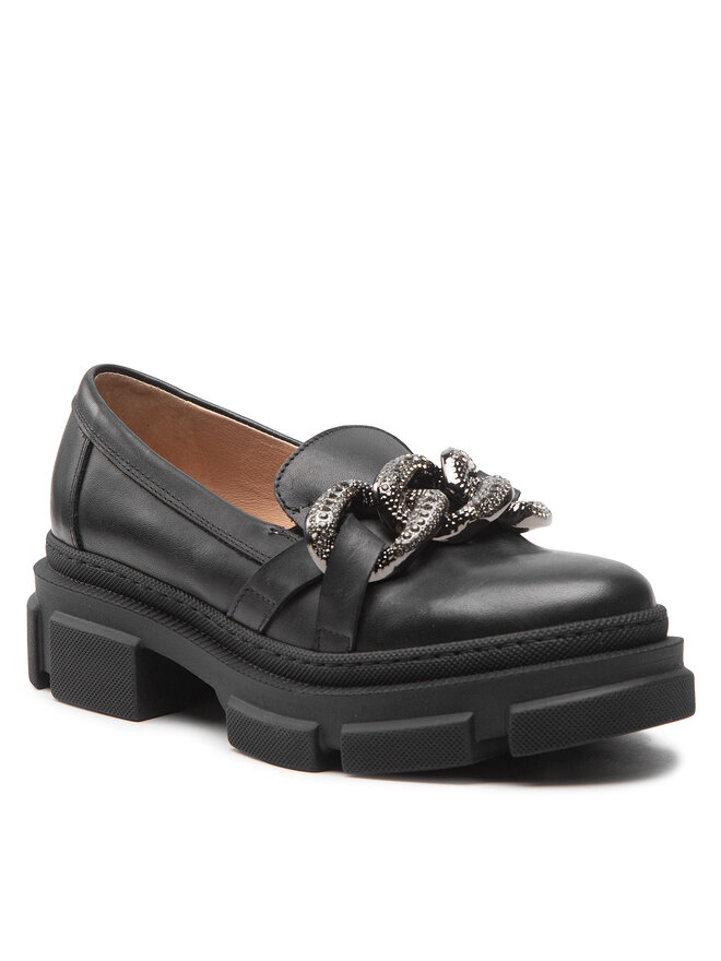 Eksbut Loafersy Eksbut 2D-6499-155 Černá