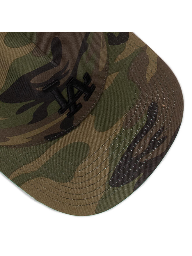 47 Brand Czapka z daszkiem 47 Brand Mlb Los Angeles Dodgers Grove B-GRVSP12CNP-CMA Zielony