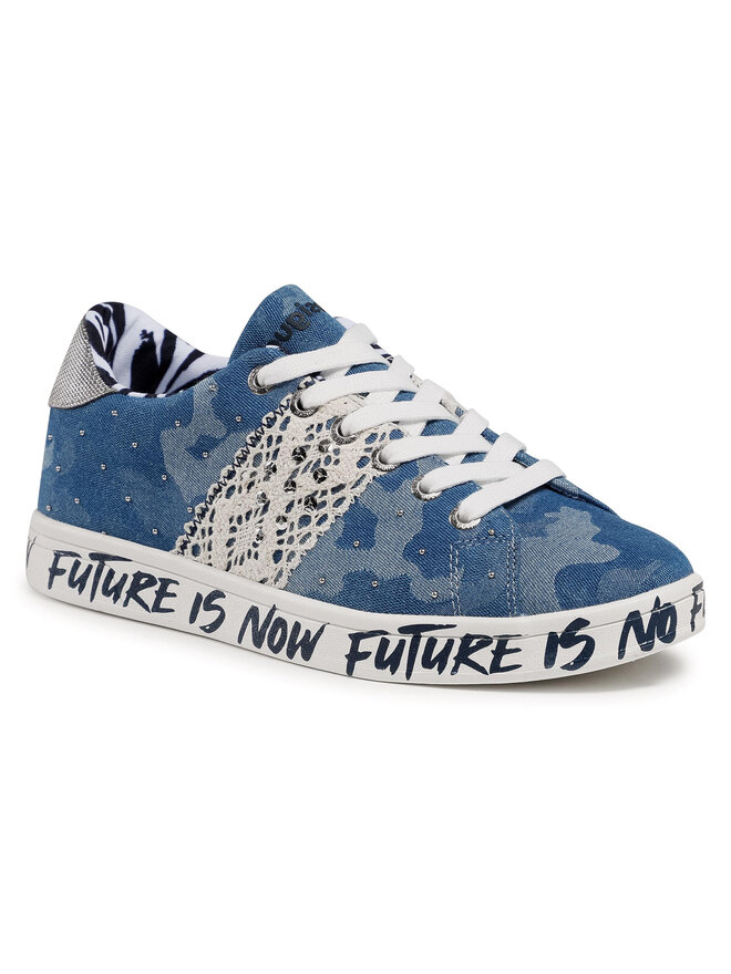 Desigual Laisvalaikio batai Desigual Cosmic Militar 21SSKD02 Mėlyna