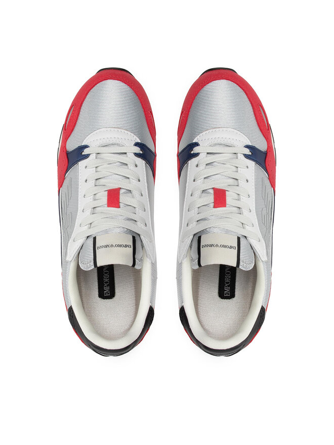 Emporio Armani Sneakers Emporio Armani X3X058 XN206 Q862 Argento
