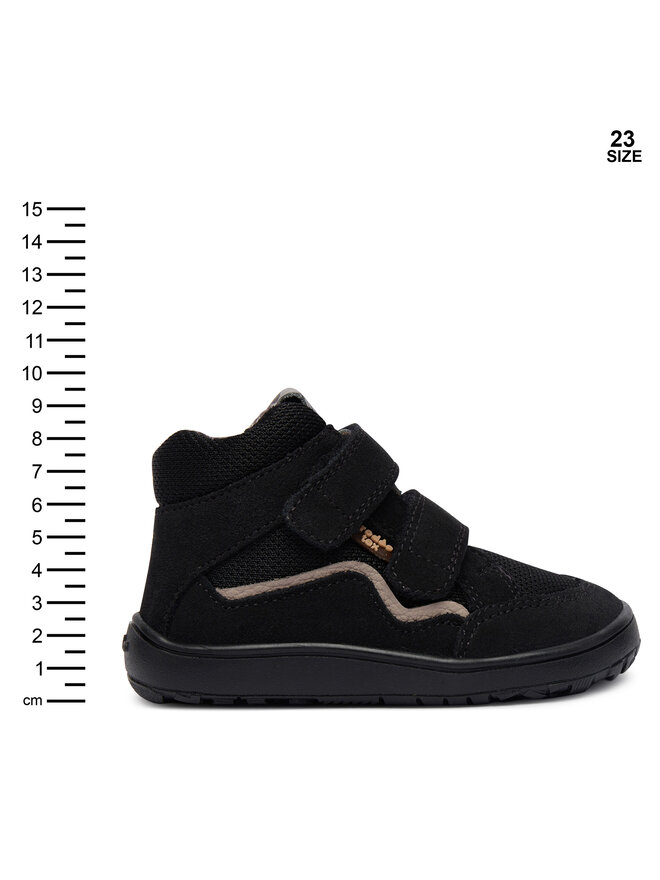 Froddo Schnürschuhe Froddo Barefoot Tex Autumn G3110266-20 M Schwarz