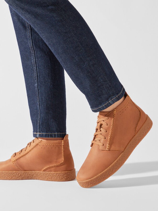 Clarks Черевики Clarks Streethill Mid 261745367 Бежевий