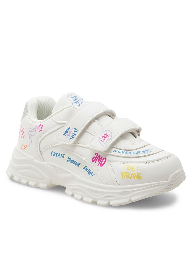 Nelli Blu Sneakersy Nelli Blu AVO-19627-002 Biela
