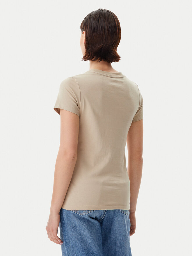 Calvin Klein Jeans Calvin Klein Jeans Camiseta Logo J20J225540 Beis Regular Fit
