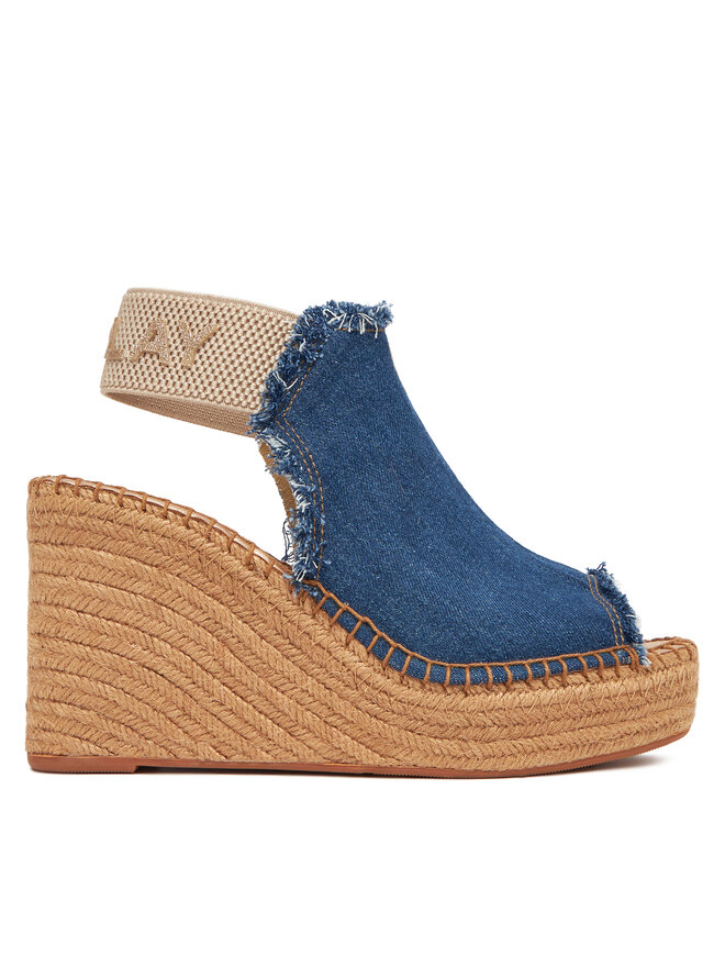 REPLAY Sandalen REPLAY Jess Tyne Denim Wedge Sandal GWP4G.000.C0036T Blau