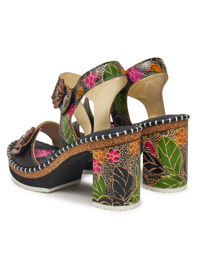 Laura Vita Sandalen Laura Vita Naomio 02 Schwarz