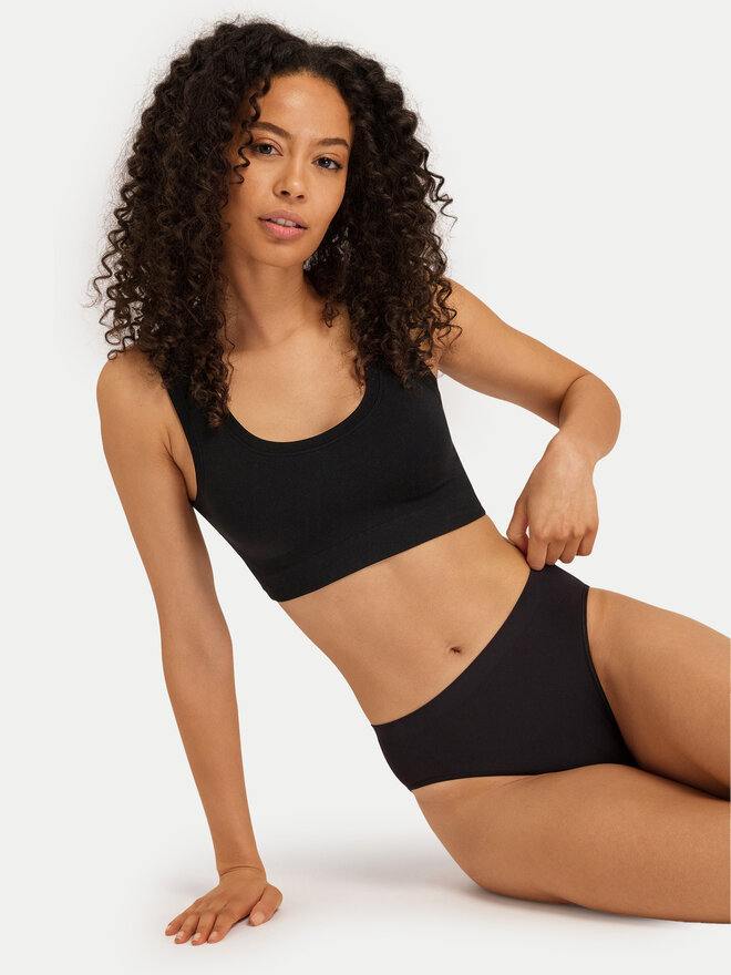 Hanro Hanro Top de sujetador Touch Feeling 71806 Negro