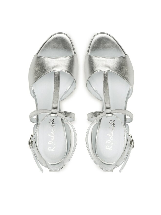 R.Polański Sandalen R.Polański 1662 Silberfarben