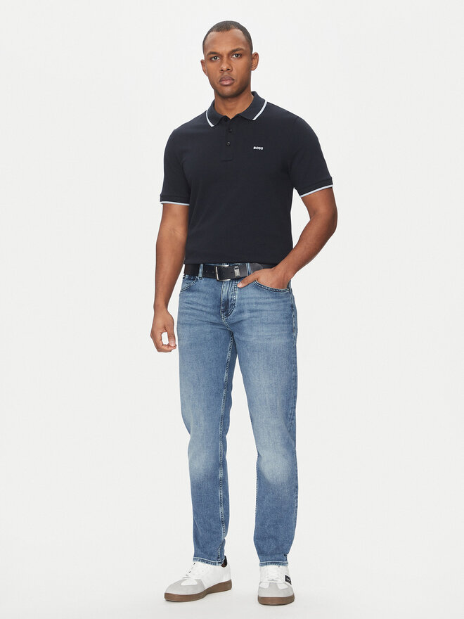 BOSS BOSS Поло Parlay 190 50494697 Cиній Regular Fit