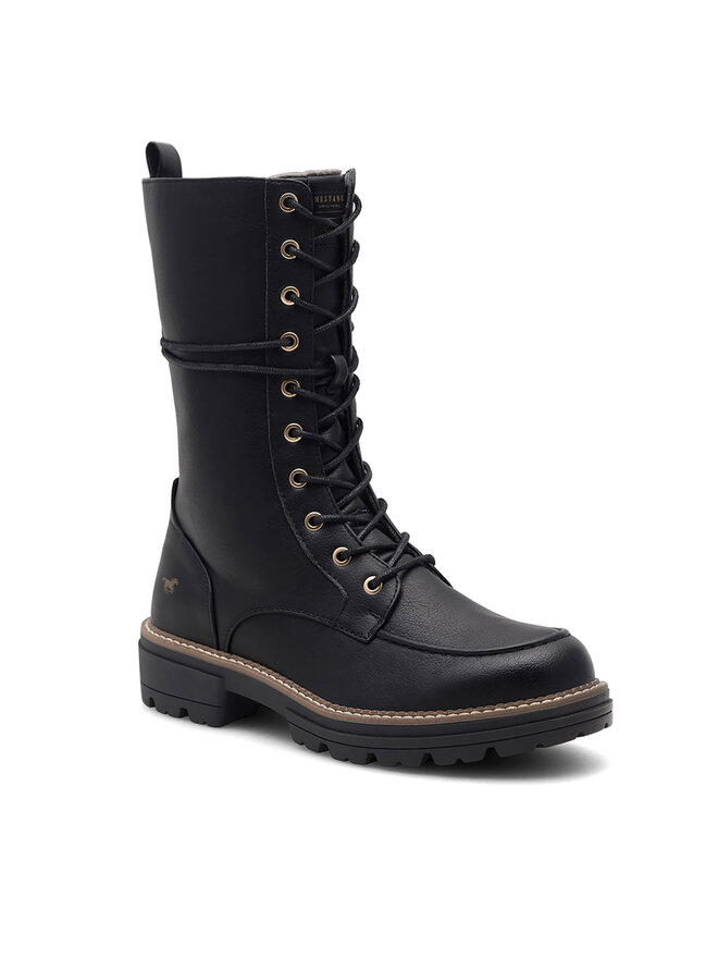 Mustang Schnürschuhe Mustang 1437-503 Schwarz