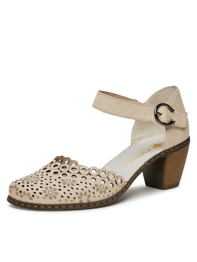 Rieker Pantofi Rieker 40902-60 Bej