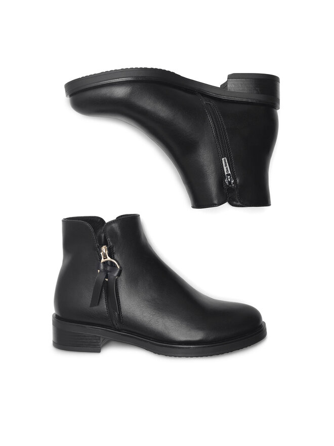 Clara Barson Μποτάκια Clara Barson ZOYA WS5292-13 Μαύρο