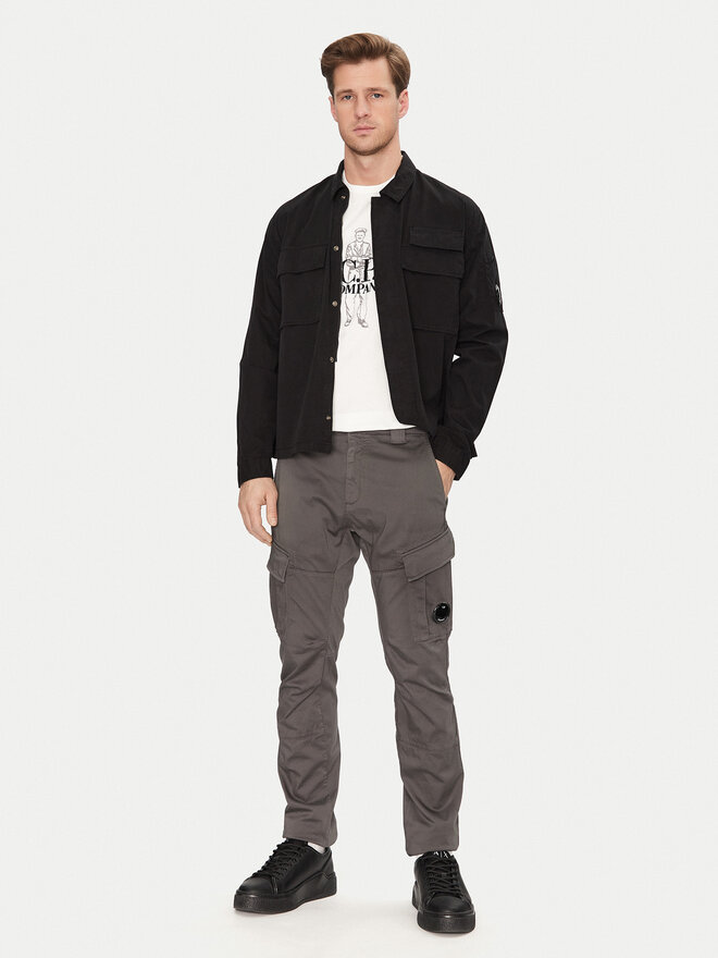 C.P. Company C.P. Company Футболка 18CMTS288A006057O Білий Regular Fit