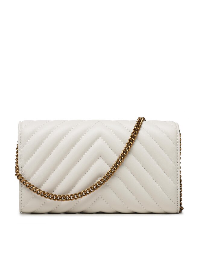 PINKO Torebka Pinko Love Mini Icon Wallet C PE 23 PLTT 100062 A0GK Écru