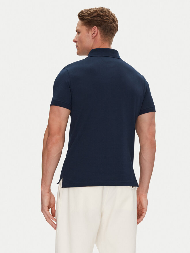 Tommy Hilfiger Tommy Hilfiger Pólóing 1985 MW0MW17771 Sötétkék Slim Fit