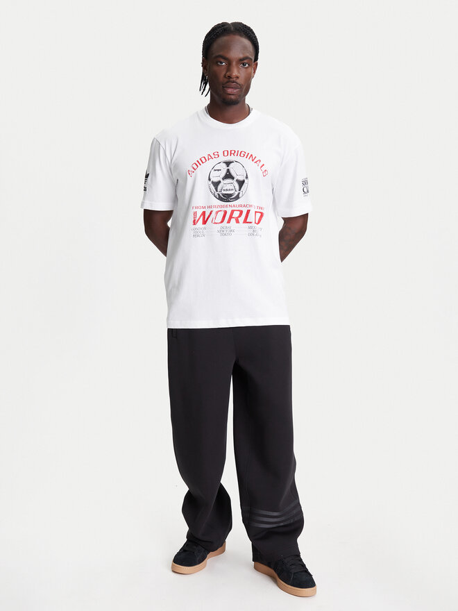 adidas adidas Camiseta 90s Football Graphic JX3065 Blanco Regular Fit