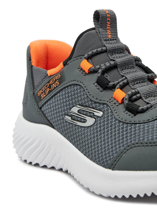 Skechers Sneakersy Skechers Bounder-Brisk-Burst 403822L/CCOR Šedá
