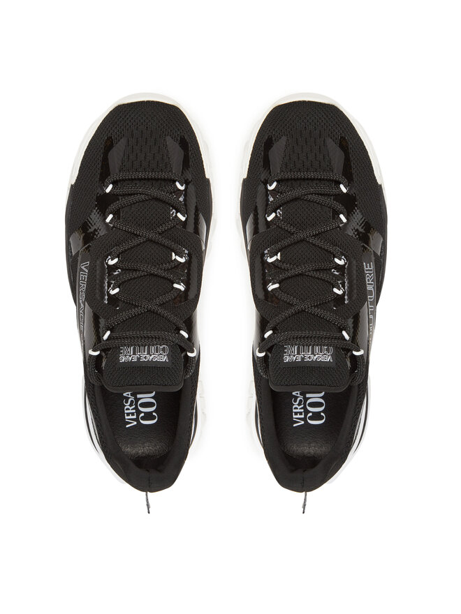 Versace Jeans Couture Sneakersy Versace Jeans Couture 78YA3SI8 Czarny