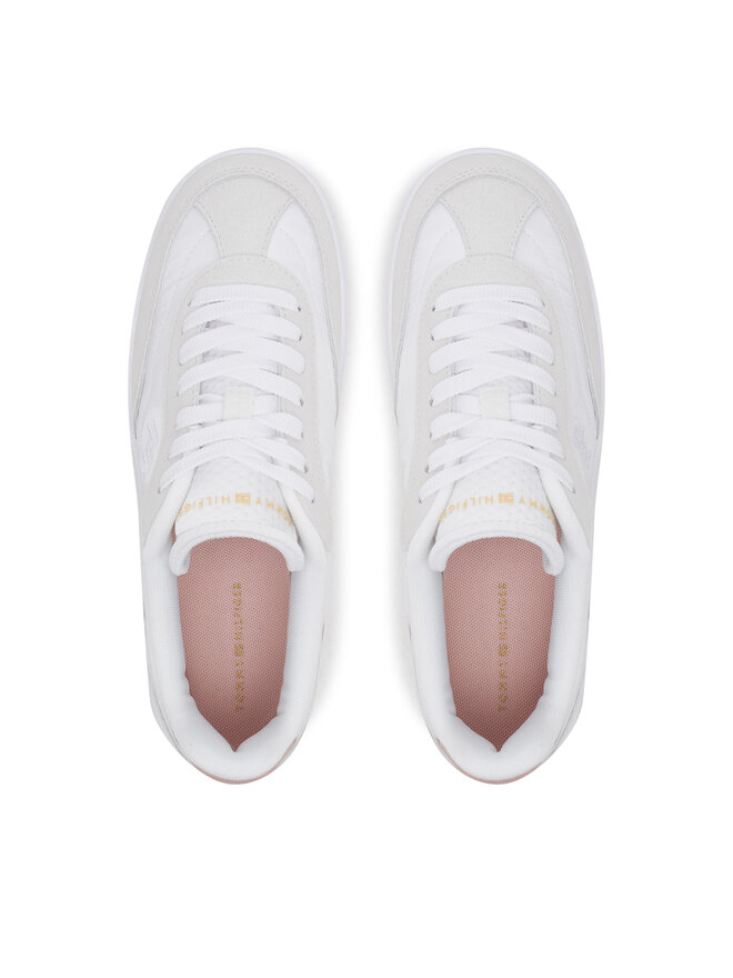 Tommy Hilfiger Αθλητικά Tommy Hilfiger Th Heritage Sneaker FW0FW08643 Λευκό