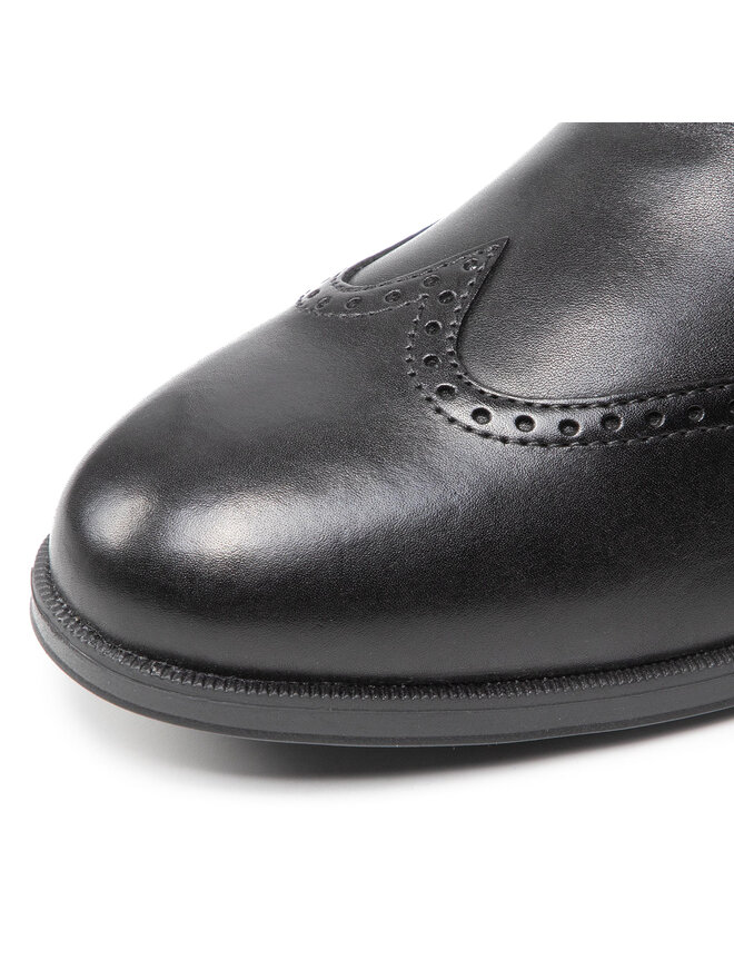 Geox Halbschuhe Geox U Hilstone Wide A U045DA 00043 C9999 Schwarz