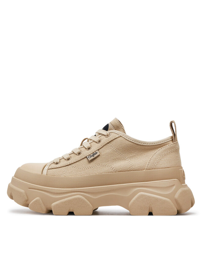 Buffalo Sneakersy Buffalo Tremor Lace Up Lo 1622458 Beżowy