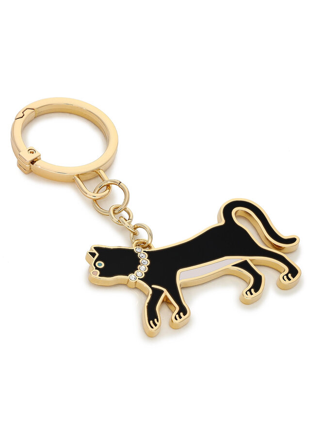 Liu Jo Brelok Liu Jo Key Ring Cat NF1148 A001 Czarny