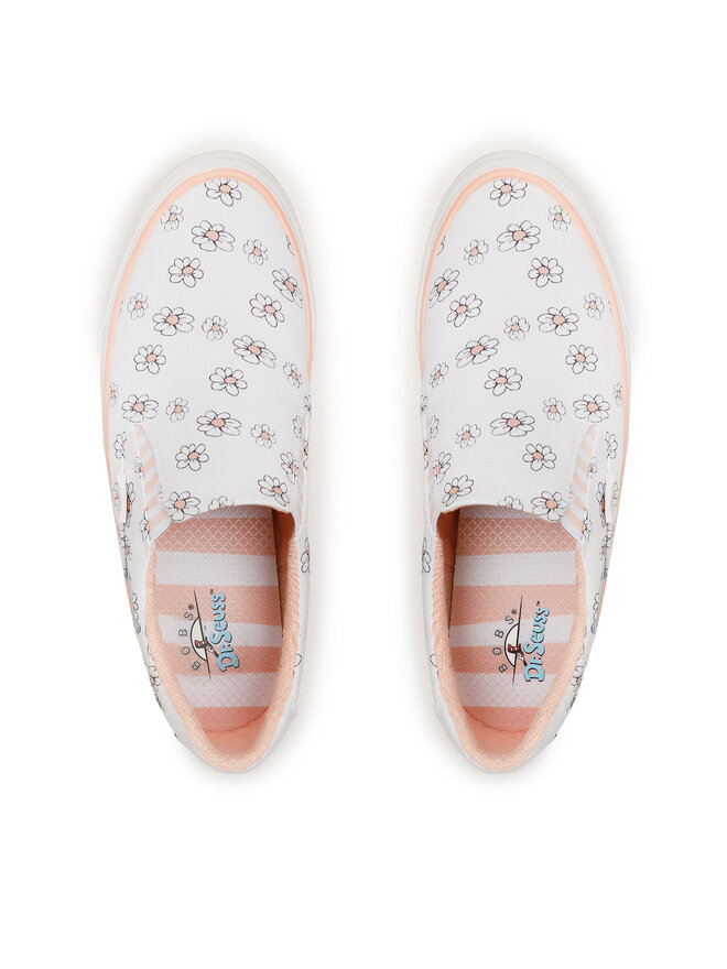 Skechers Tenisice Skechers BOBS Club Noise 113600/WMLT Bijela
