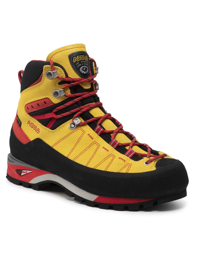 Scarpe da trekking Asolo Piz Gv Mm GORE TEX A01034 00 A564 Giallo escarpe