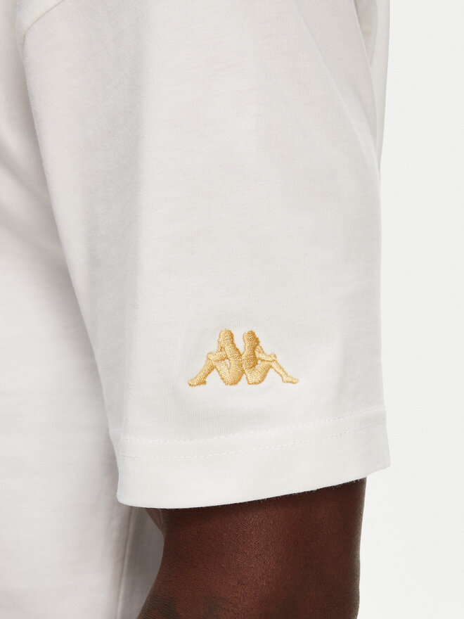 Kappa Kappa Camiseta Nora 361Q6XW Blanco Regular Fit