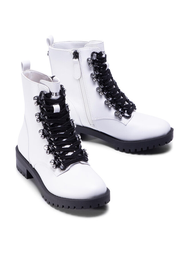 Guess Scarponcini Guess Hinlee FL7HIE ELE10 Bianco