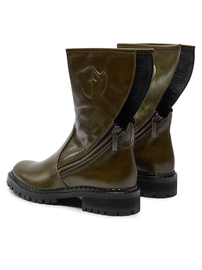 Eva Minge Stiefeletten Eva Minge EM-21-10-001298 Grün
