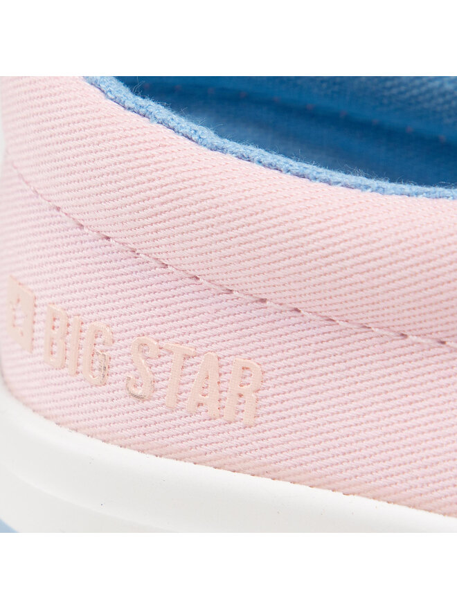 Big Star Shoes Πάνινα παπούτσια Big Star Shoes HH374009 Ροζ