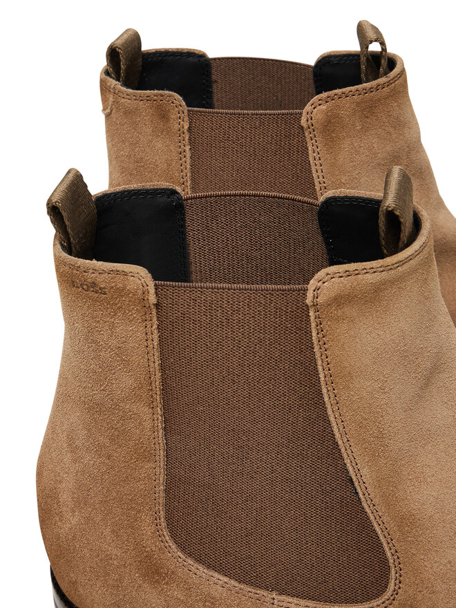 BOSS Botines Chelsea BOSS Dressletic 50545071 Marrón