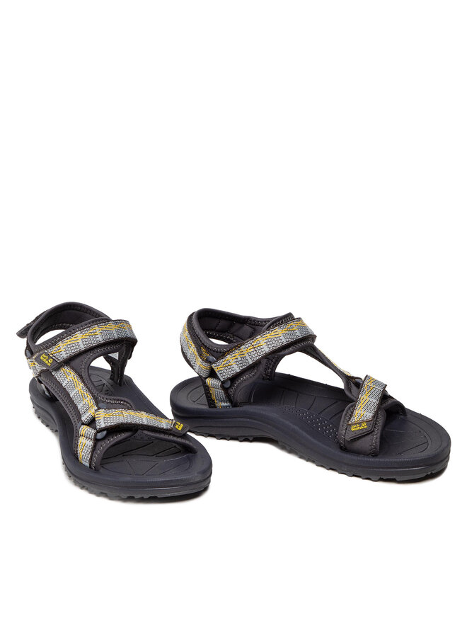 Jack Wolfskin Босоніжки Jack Wolfskin Wave Breaker M 4052011 Сірий
