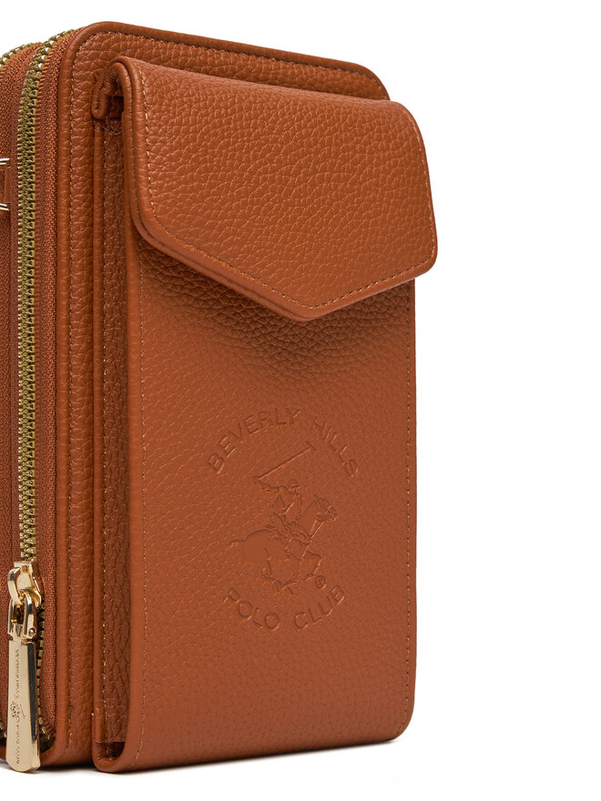 Beverly Hills Polo Club Torebka Beverly Hills Polo Club BHPC-L-006-07 Brązowy