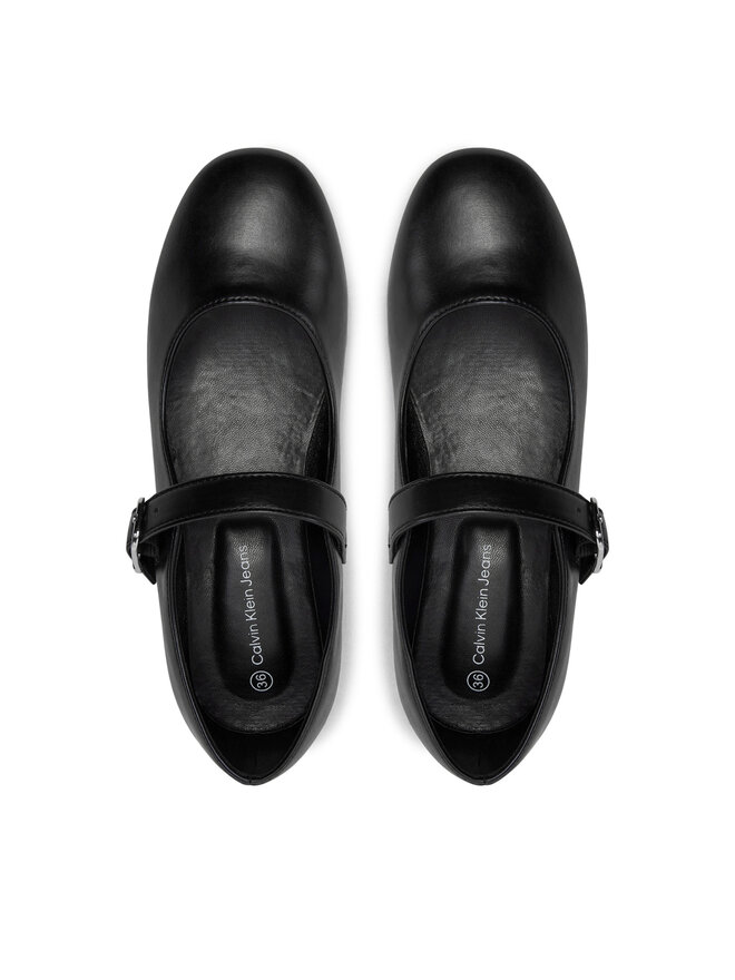 Calvin Klein Jeans Балеринки Calvin Klein Jeans Ballerina V3A3-81008-1355 S Черен