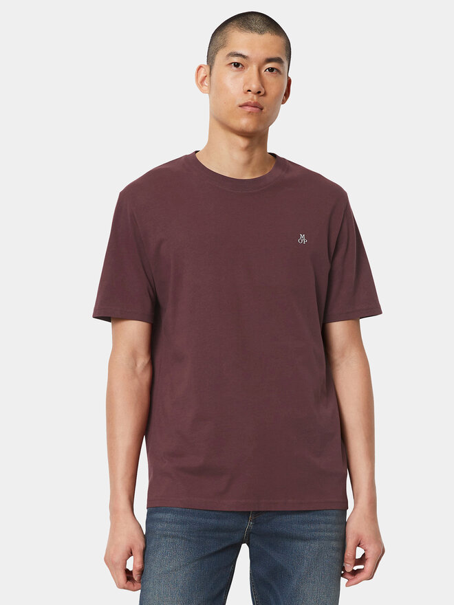Marc O'Polo Marc O'Polo Camiseta B21 2012 51054 Guinda/burdeos Regular Fit