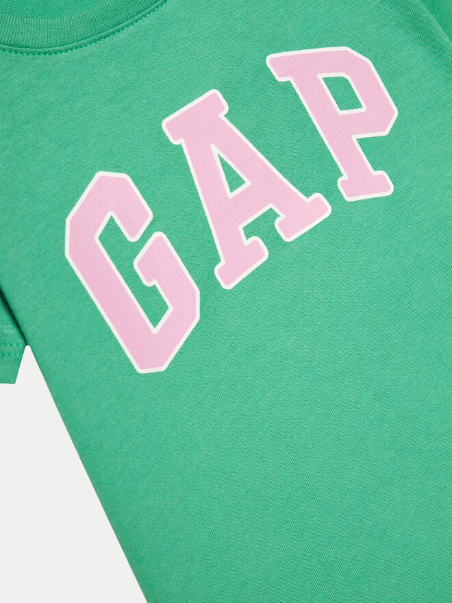 Gap Gap Marškinėliai 862123 Žalia Regular Fit