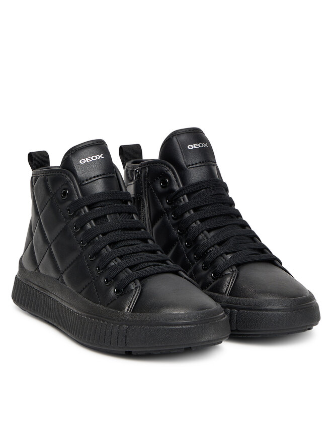 Geox Sneakers Geox J Laquinny J56M3F 000BC C9999 D Schwarz