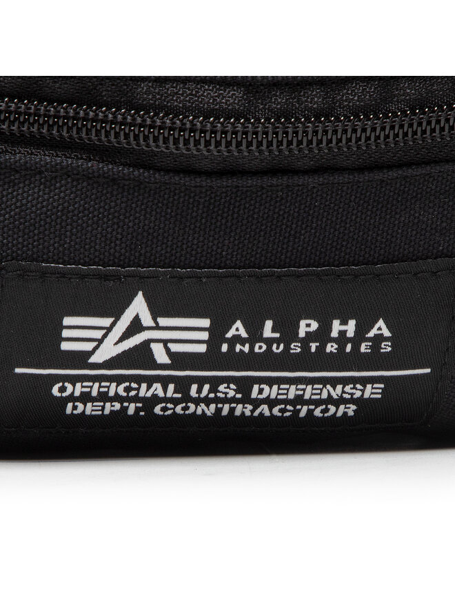 Alpha Industries Τσαντάκι μέσης Alpha Industries Big Alpha Waist Bag 126909 Μαύρο
