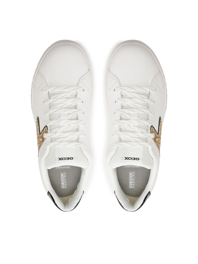 Geox Sportcipők Geox J Mikiroshi Girl J45DVA 0BCEW C0404 D Fehér