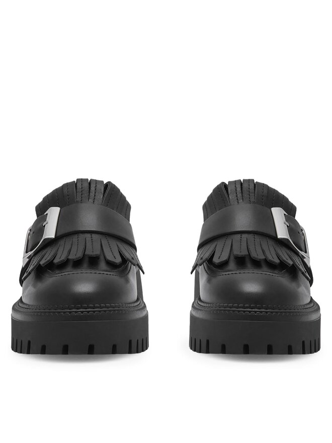 Badura Loafersy Badura DEBORAH-24SS200 Czarny