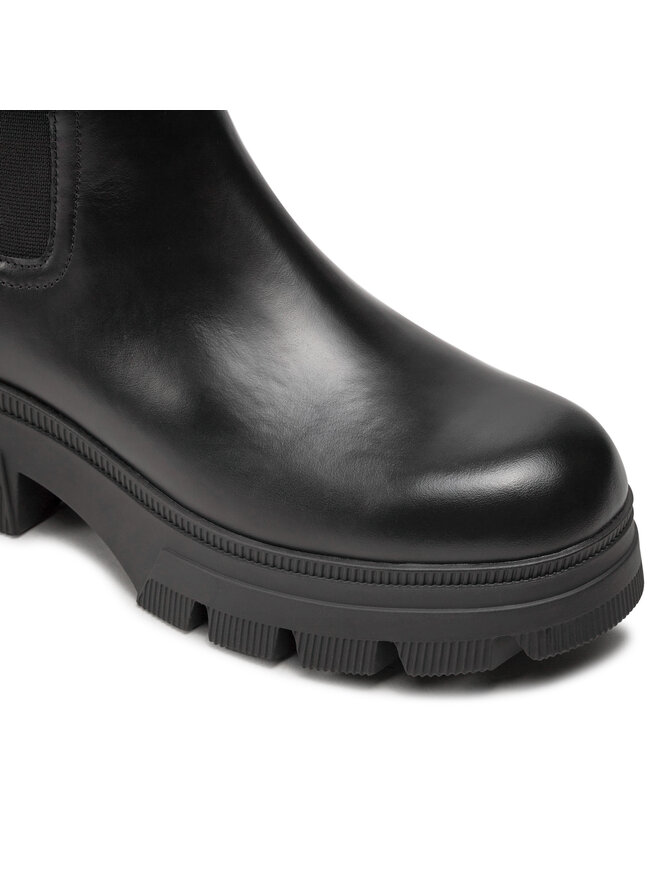 Calvin Klein Škornji Calvin Klein Chunky Combat Chelsea Mg YW0YW01495 Črna