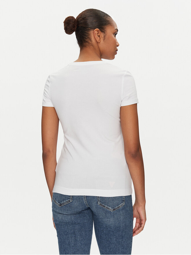 Guess Guess Marškinėliai 172699 Balta Classic Fit