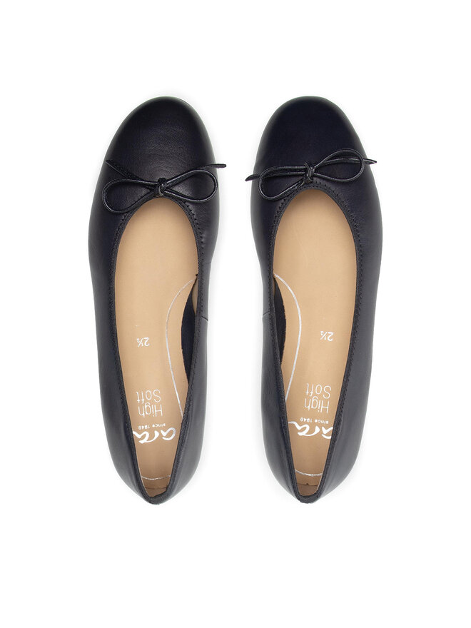 Ara Baleriny Ara 12-41329-02 Granatowy